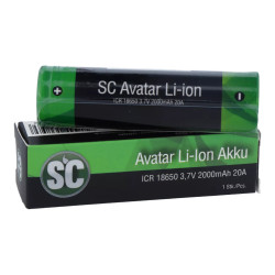 SC 18650 Akku 2000mAh