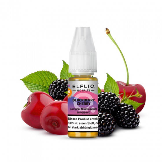 Blackberry Cherry - ELFLIQ - Nikotinsalz Liquid