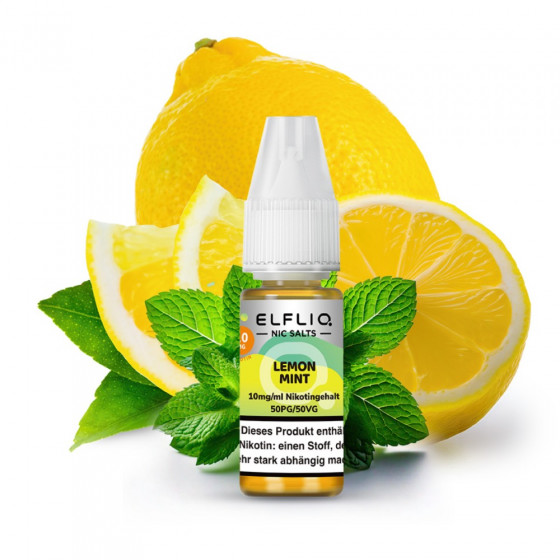Lemon Mint - ELFLIQ - Nikotinsalz Liquid