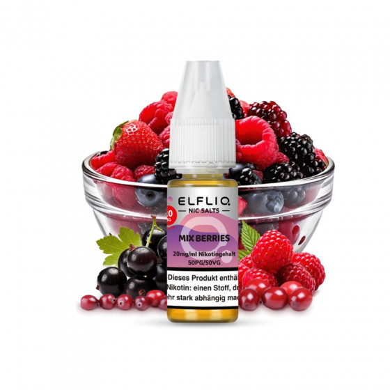 Mix Berries - ELFLIQ - Nikotinsalz Liquid
