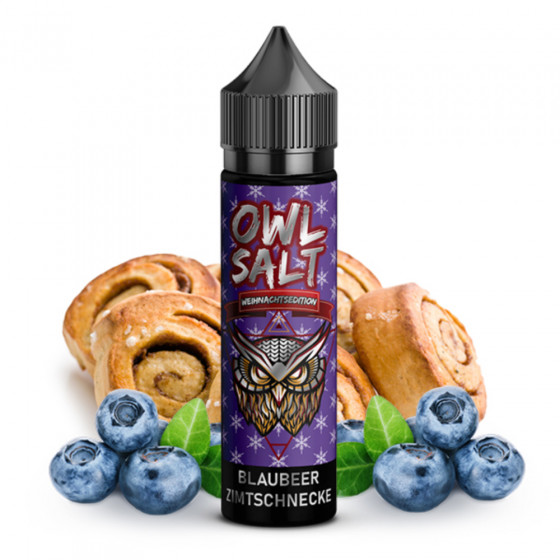 Weihnachtsedition Blaubeer Zimtschnecke - OWL Salt Longfill