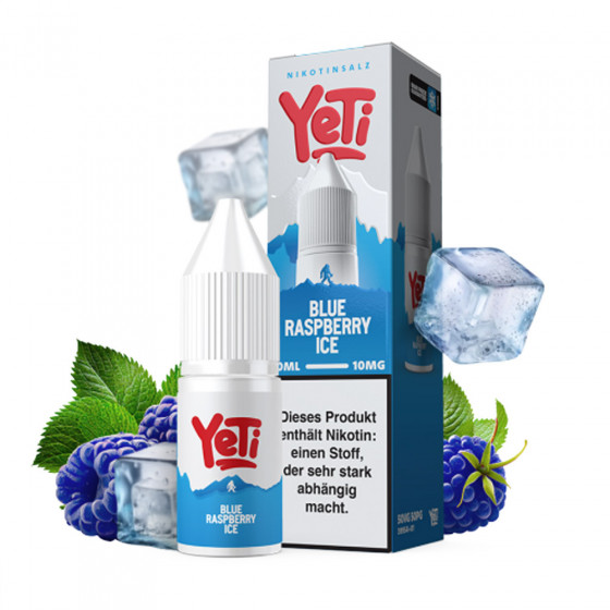 Blue Raspberry Ice Overdosed - Yeti Summit Nikotinsalz