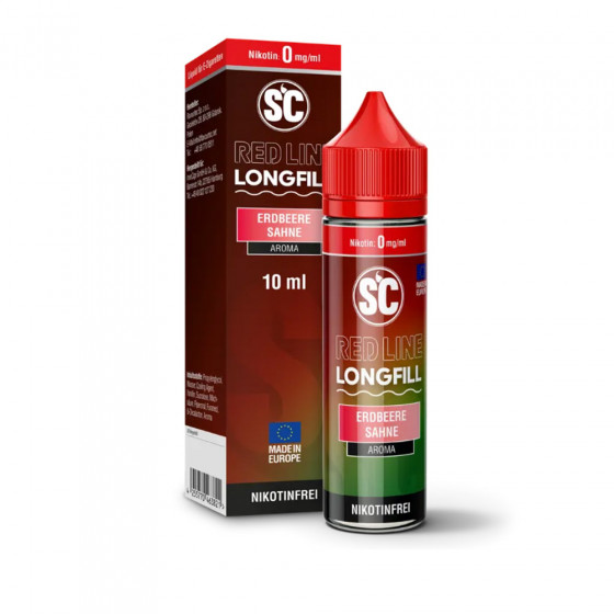 Erdbeere Sahne - Red Line Longfill