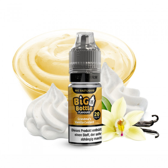 Grandma's Vanilla Custard - BIG BOTTLE Nikotinsalz Liquid