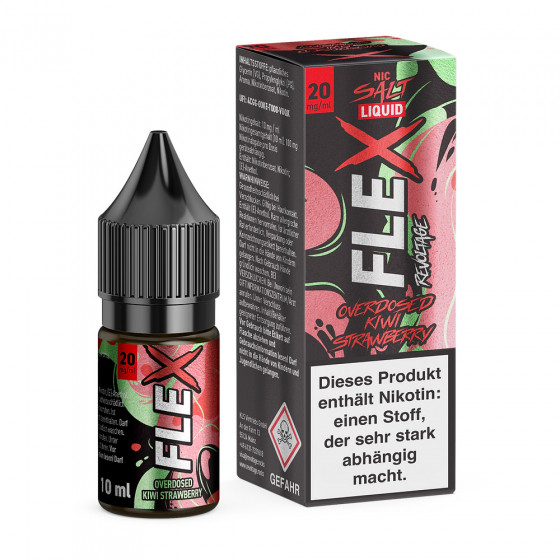 Kiwi Strawberry - FLEX Overdose Nikotinsalz - Revoltage