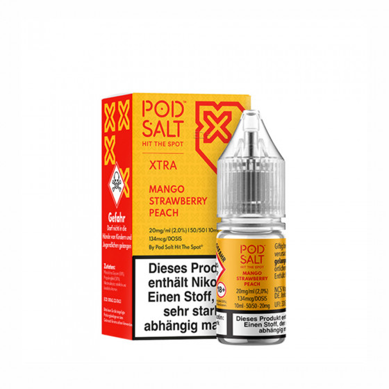 Mango Strawberry Peach - POD SALT X