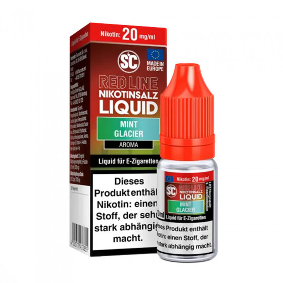 Mint Glacier Nikotinsalz Liquid - SC Red Line