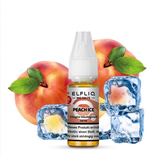 Peach Ice - ELFLIQ - Nikotinsalz Liquid