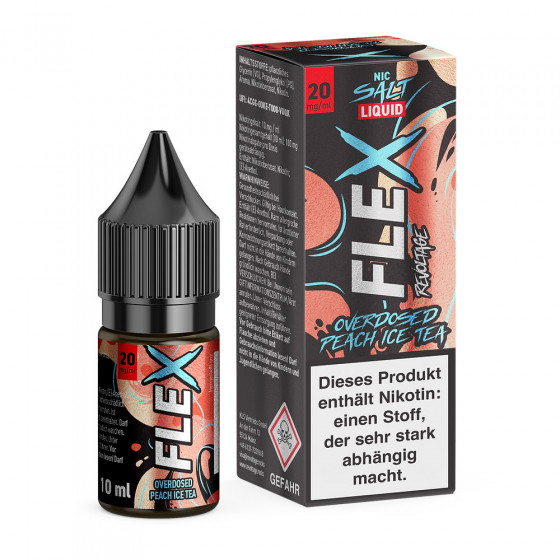 Peach Ice Tea - FLEX Overdose Nikotinsalz - Revoltage