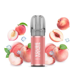 Peach Ice - Vqube Upends Pod 20mg Peach Ice - Vqube Upends Pod 20mg
