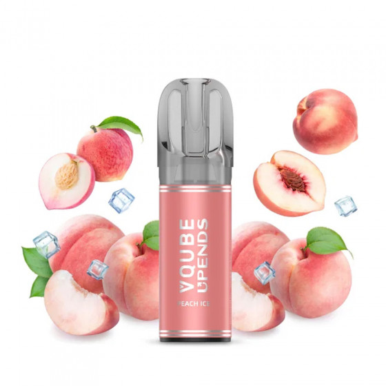 Peach Ice - Vqube Upends Pod 20mg