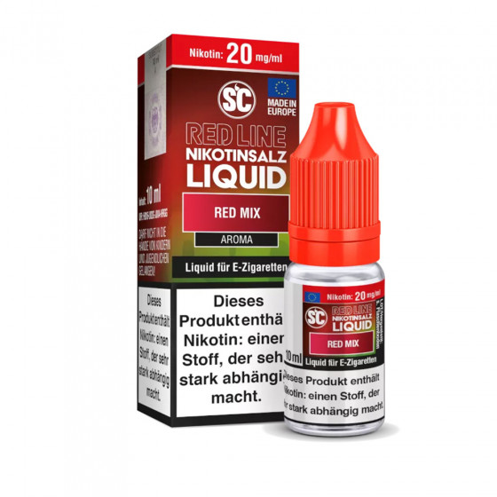 Red Mix Nikotinsalz Liquid - SC Red Line