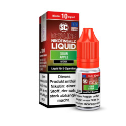 Sour Apple Nikotinsalz Liquid - SC Red Line Sour Apple Nikotinsalz Liquid - SC Red Line