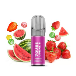 Strawberry Watermelon Bubblegum - Vqube Upends Pod 20mg