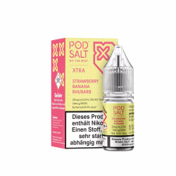 Strawberry Banana Rhubarb - POD SALT X