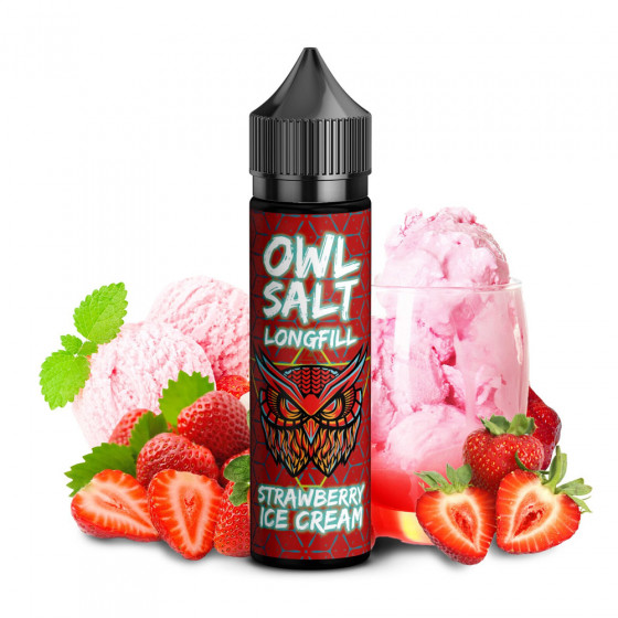 Strawberry Ice Cream - OWL Salt Longfill