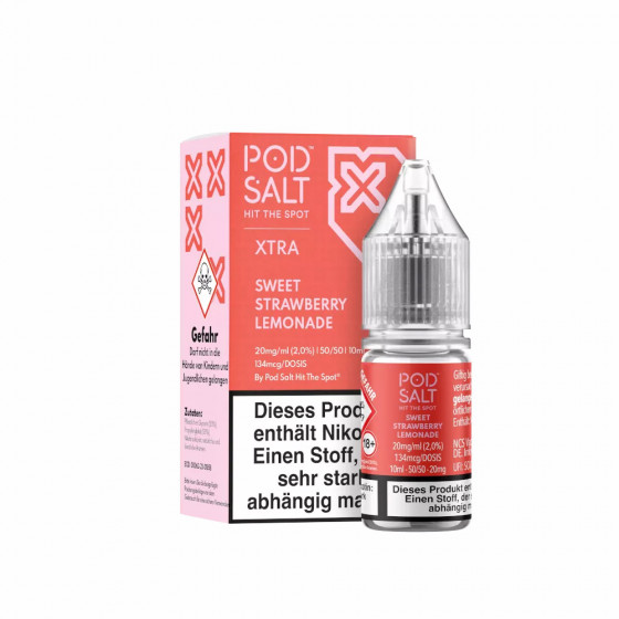 Sweet Strawberry Lemonade - POD SALT X