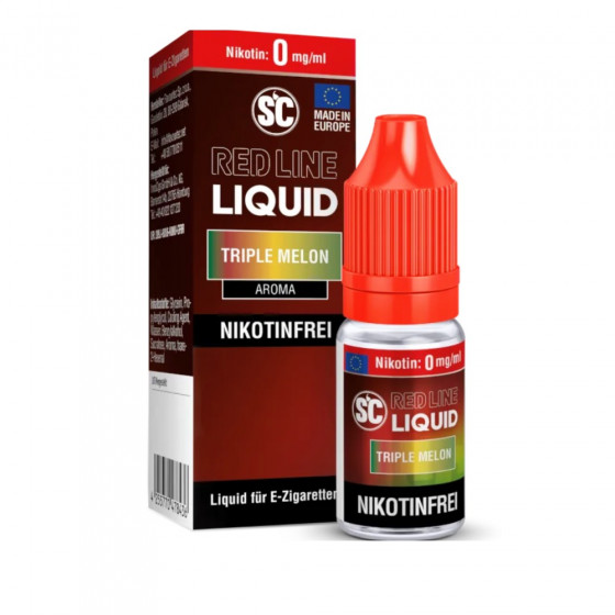 Triple Melon Nikotinsalz Liquid - SC Red Line Triple Melon Nikotinsalz Liquid - SC Red Line