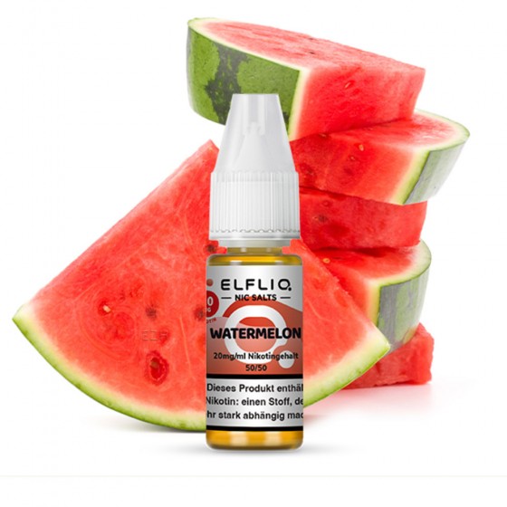 Watermelon - ELFLIQ - Nikotinsalz Liquid