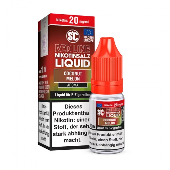 Coconut Melon Nikotinsalz Liquid - SC Red Line