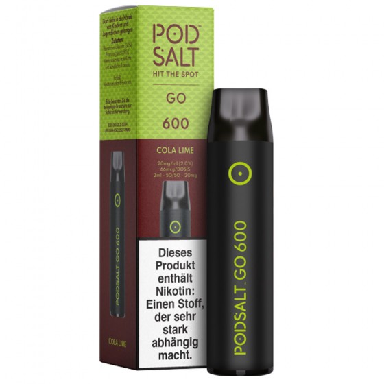 Cola Lime - Pod Salt Go 600