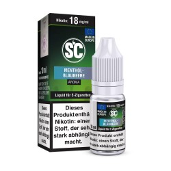 Menthol Blaubeere - SC Liquids