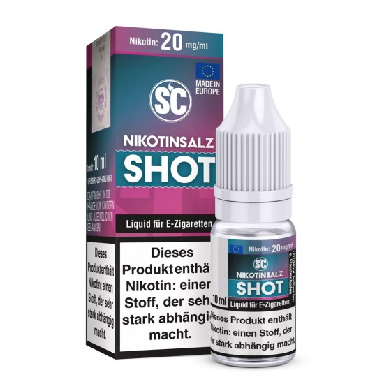 Nikotinsalz Shot 20mg - SC Liquids