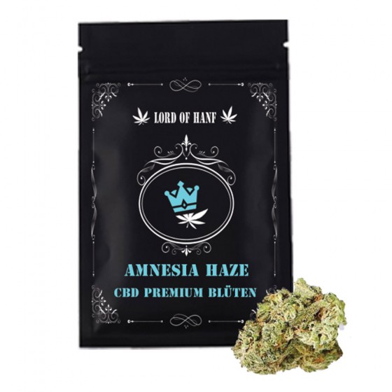CBD Weed Amnesia Haze - Lord of Hanf CBD Weed Amnesia Haze - Lord of Hanf