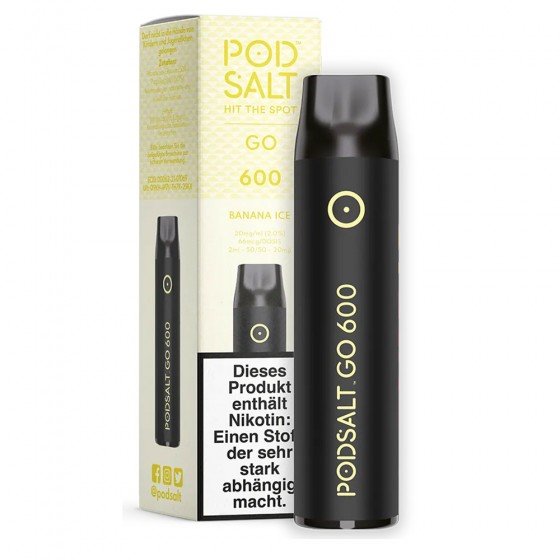 Banana Ice - Pod Salt Go 600