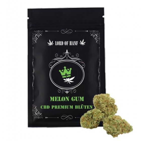 CBD Weed Melon Gum - Lord of Hanf CBD Weed Melon Gum - Lord of Hanf