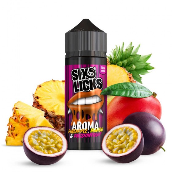 Pineapple, Mango & Passionfruit - Six Licks Pineapple, Mango & Passionfruit - Six Licks