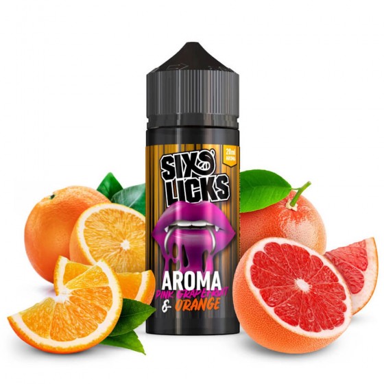 Pink Grapefruit & Orange - Six Licks Pink Grapefruit & Orange - Six Licks