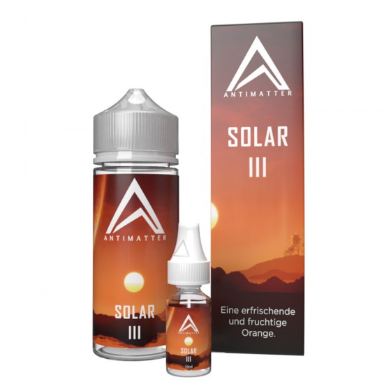 Solar III - Antimatter Solar III - Antimatter