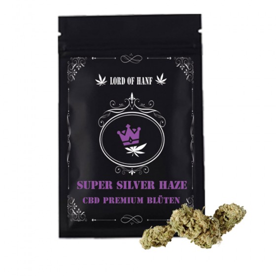 CBD Weed Super Silver Haze - Lord of Hanf CBD Weed Super Silver Haze - Lord of Hanf