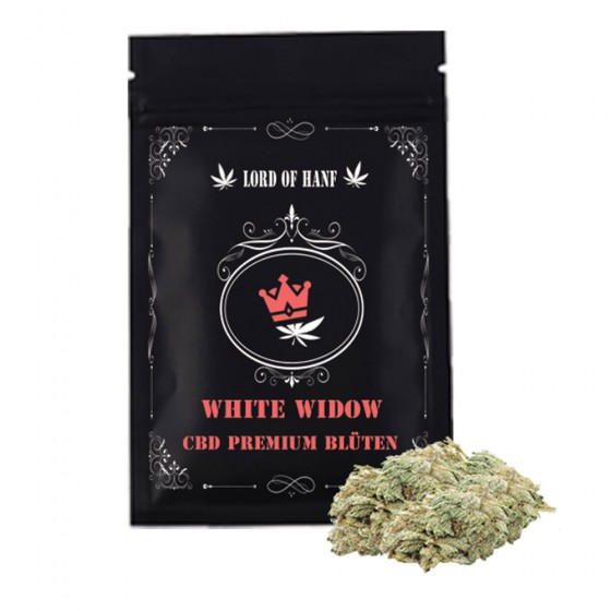 CBD Weed White Widow - Lord of Hanf CBD Weed White Widow - Lord of Hanf