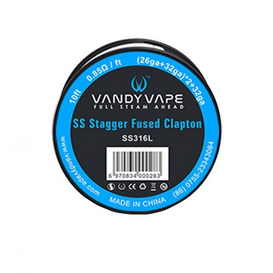 Vandy Vape SS Stagger Fused Clapton