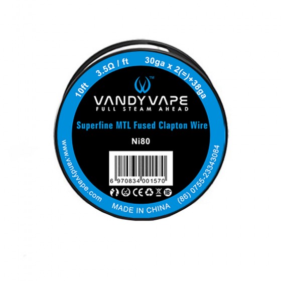 Vandy Vape Superfine MTL Fused- Clapton Wire