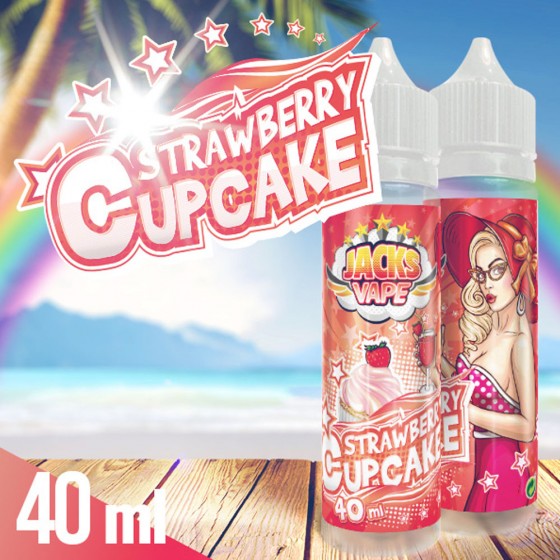 Strawberry Cupcake - Jacks Vape Strawberry Cupcake - Jacks Vape