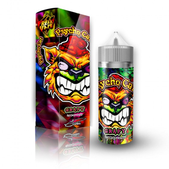 Grapy - Psycho Cat - Freaky Vape Grapy - Psycho Cat - Freaky Vape