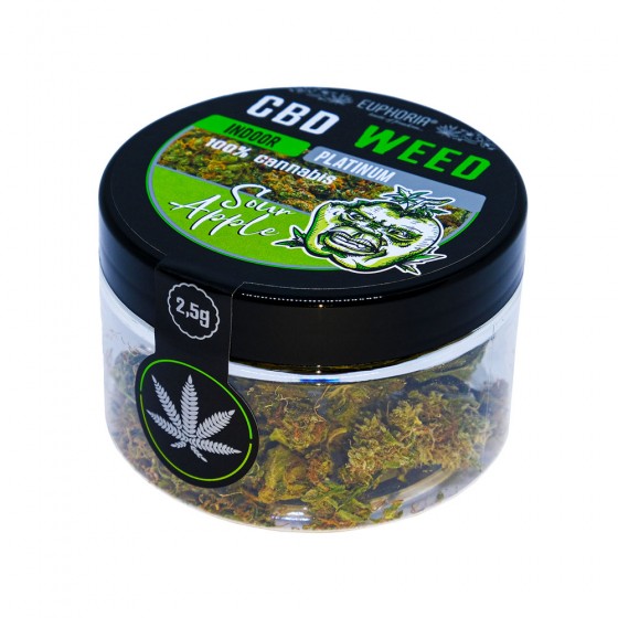 CBD Weed Indoor (Sour Apple) - Euphoria CBD Weed Indoor (Sour Apple) - Euphoria